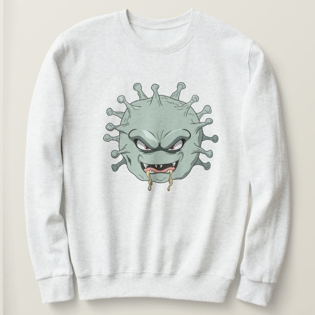 Sweatshirt Virus du mal (Design devant)