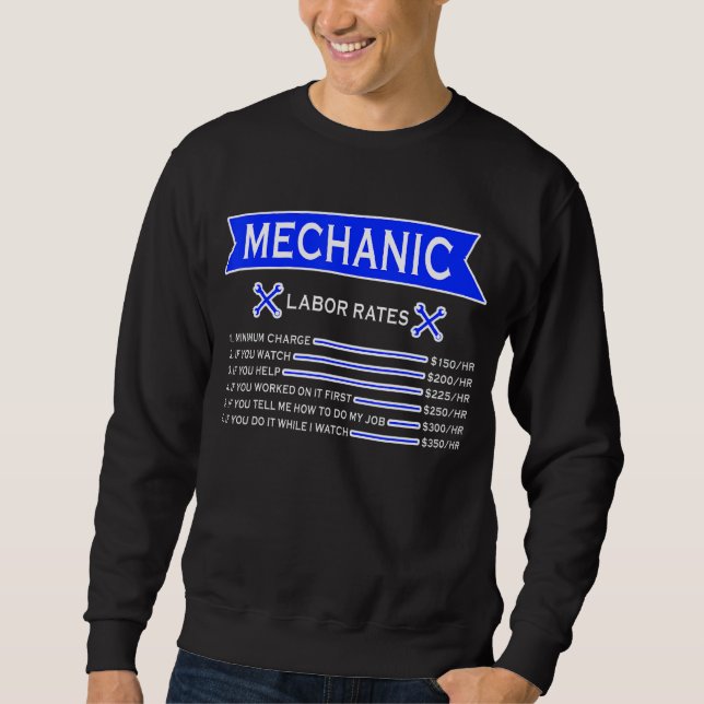 Sweatshirt Vis de tournevis mécanique tournevis tuner de voit (Devant)