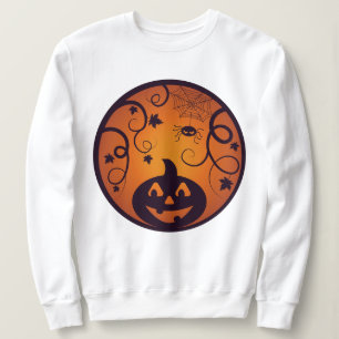 Sweatshirt Visage de citrouille de Jack o lanterne Halloween