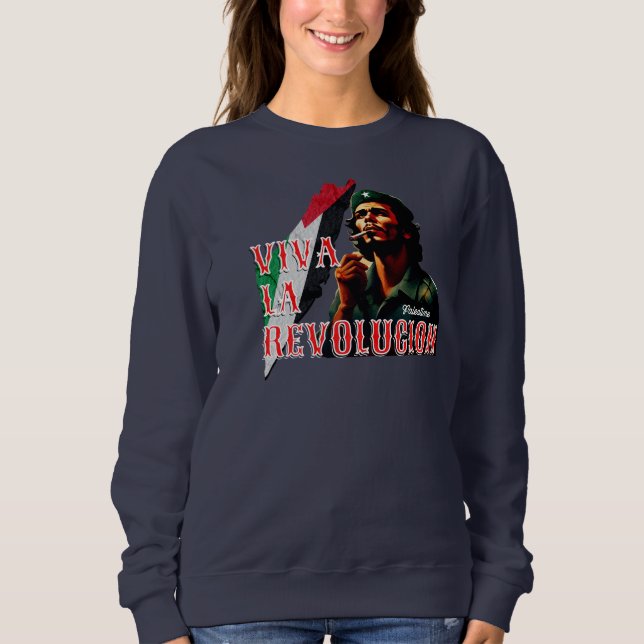 Sweatshirt Viva La révolution Palestine