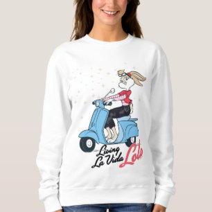 Sweatshirt Vivre La Vida Lola Scooter Graphic