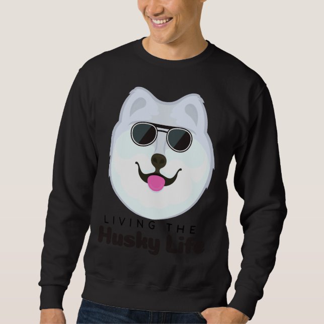Sweatshirt Vivre La Vie Husky (Devant)