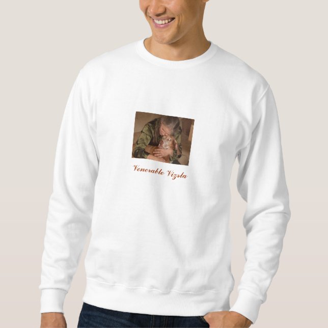 Sweatshirt Vizsla vénérable (Devant)