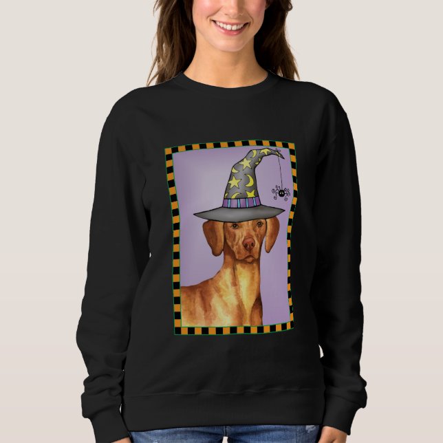 Sweatshirt Vizsla Witch (Devant)