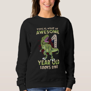 Sweatshirt Voici À Quoi Ressemble Dino Un Magnifique Âge De 1