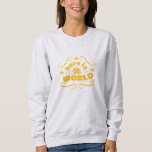 Sweatshirt Voici le monde