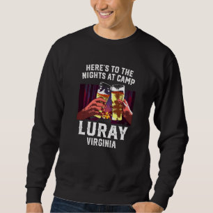 Sweatshirt Voici Les Nuits Au Camp Luray Camping Virginia