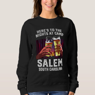Sweatshirt Voici Les Nuits Au Camp Salem Camping South Ca