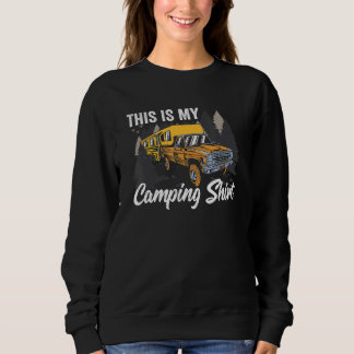 Sweatshirt Voici Mon Camping