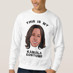 Sweatshirt Voici mon costume Kamala Harris