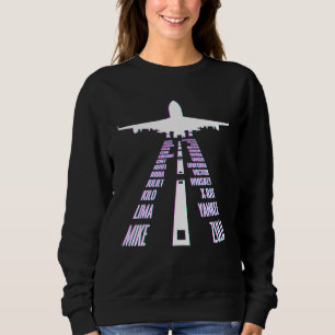 Sweatshirt Voie aérienne Pilote Phoneplan Abc Track