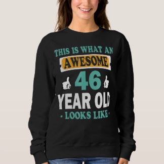 Sweatshirt Voilà À Quoi Ressemble Un Magnifique Enfant De 46 