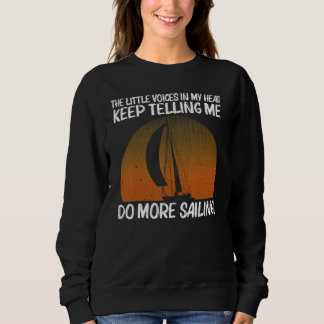 Sweatshirt Voile Cool Pour Hommes Femmes Voilier Voile Marin