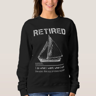 Sweatshirt Voile Je Fais Ce Que Je Veux Quand Je Veux Voir Au