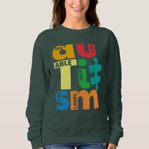 Sweatshirt Voir La Table Pas La Sensibilisation sur l'autisme
