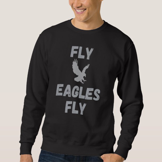 Sweatshirt Vol d'aigle vintage (Devant)
