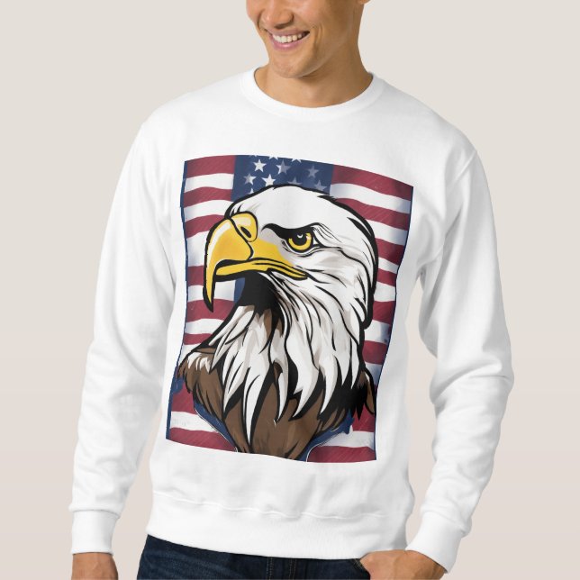 Sweatshirt "Vol majestueux" (Devant)