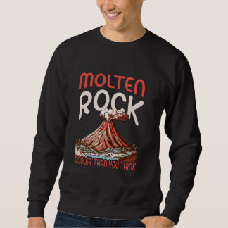 Sweatshirt Volcanologue Volcanologie