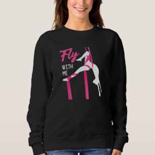 Sweatshirt Voler avec moi Aérien Silence Cirque Aérien Acroba