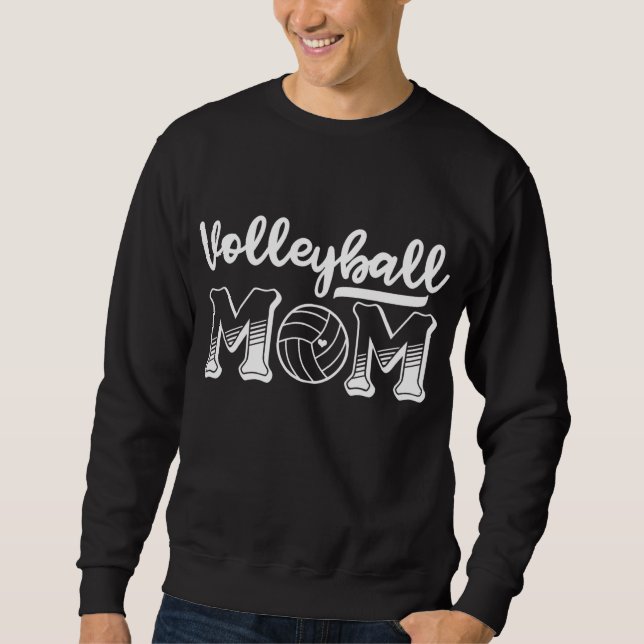 Sweatshirt Volleyball Maman Volleyball (Devant)