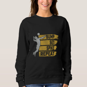 Sweatshirt Volleyball pour hommes et femmes ou entraîneurs 1