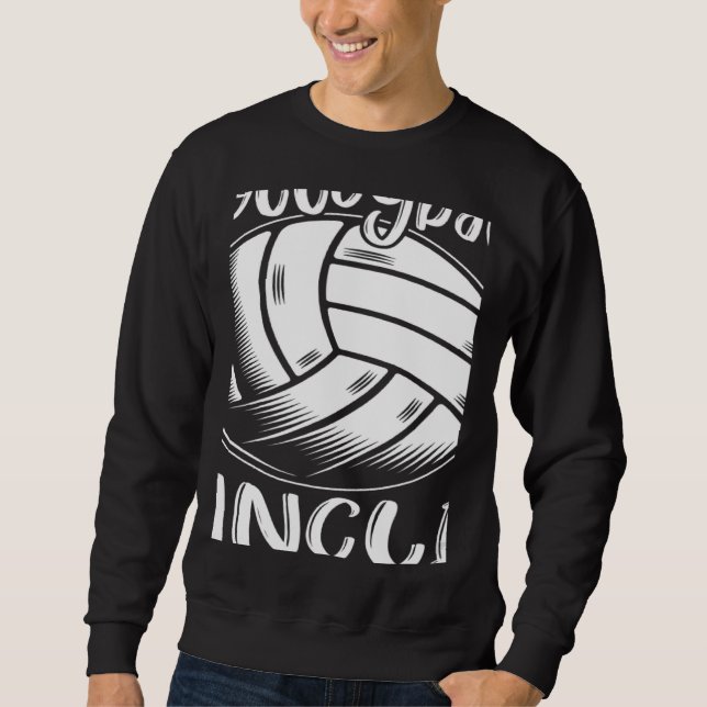 Sweatshirt Volleyball Uncle For Family Matching Players Team  (Devant)