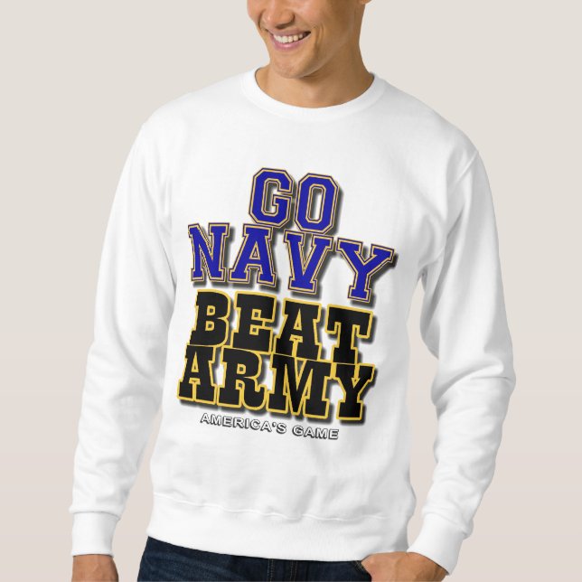 Sweatshirt Vont l'armée de battement de marine - le jeu de (Devant)