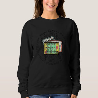 Sweatshirt Vos Paroles Comptent Toujours Prof Inspirant De Sp