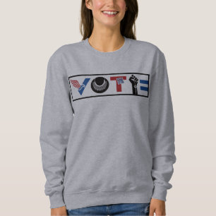 Sweatshirt VOTE pour la liberté, RBG, USPS, Paix, BLM, Égalit