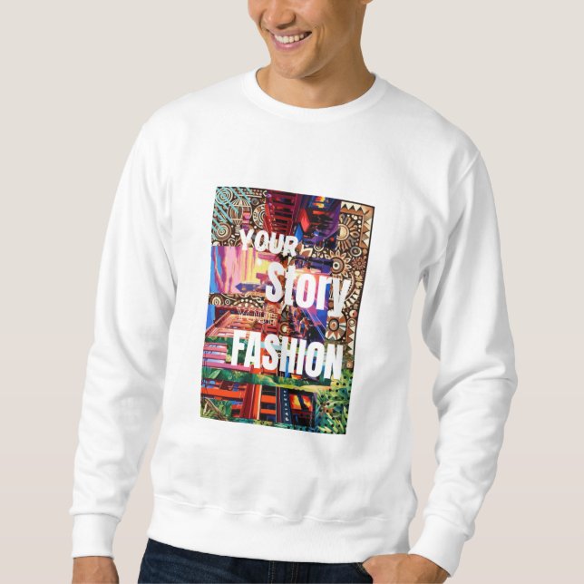 Sweatshirt votre histoire votre style (Devant)