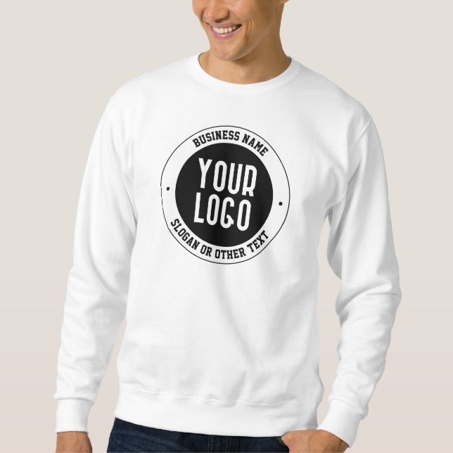 Sweatshirt Votre logo ou votre conception d'entreprise | Text (Devant)