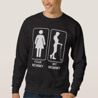 Sweatshirt Votre maman Ma maman Fier Golf Maman Vie Mères Da