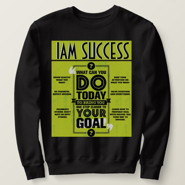 SWEATSHIRT VOTRE OBJECTIF (Design devant)