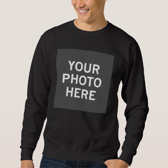Sweatshirt Votre photo ici (Devant)