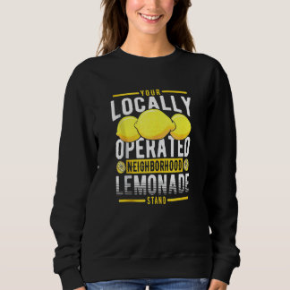 Sweatshirt Votre socle Lemonade De Voisinage Localisé