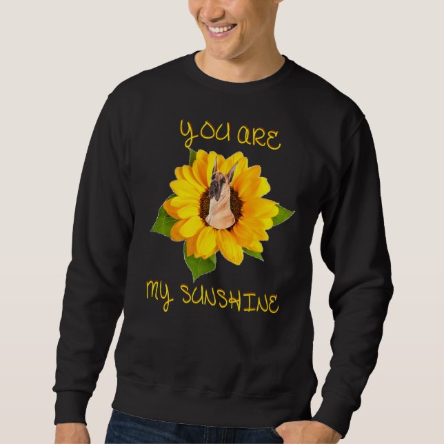 Sweatshirt Vous Êtes Mon Sunshine Great Dane Premium (Devant)