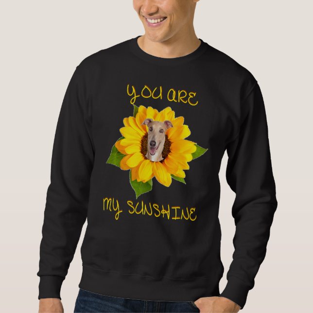 Sweatshirt Vous Êtes Mon Sunshine Greyhound Premium (Devant)