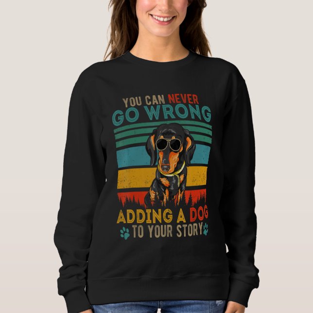 Sweatshirt Vous Ne Pouvez Jamais Vous Tromper Ajouter Aux His (Devant)