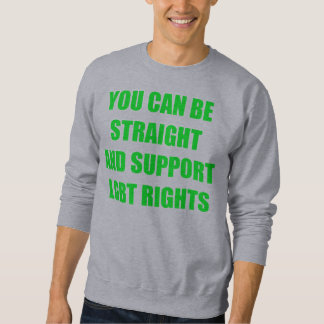 Sweatshirt Vous pouvez avoir raison droites et de soutien