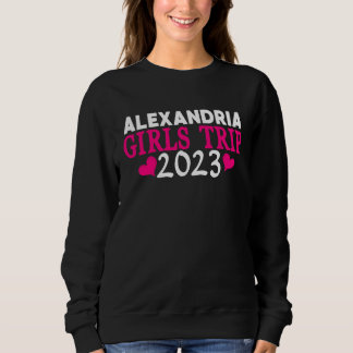 Sweatshirt Voyage à Alexandrie pour filles  2023 Enterrement 