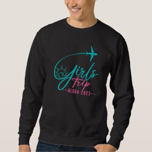 Sweatshirt Voyage en Avion Aloha Hawaïen Correspondant au Voy