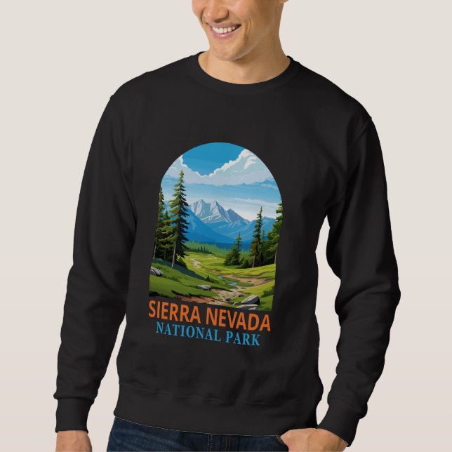 Sweatshirt Voyager Nature Explorez le Parc national de la Sie (Devant)