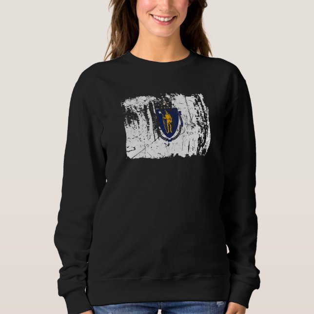 Sweatshirt Voyages dans le Massachusetts (Devant)