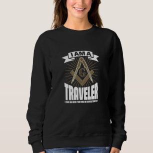 Sweatshirt Voyageur Freemason Carré et Compass Freemasoney