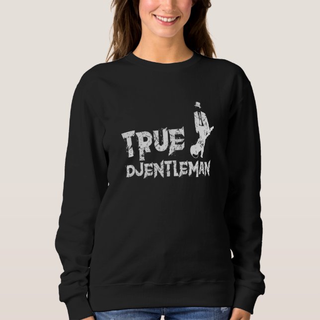 Sweatshirt Vrai Djentleman Djent Metalcore  Breakdown (Devant)