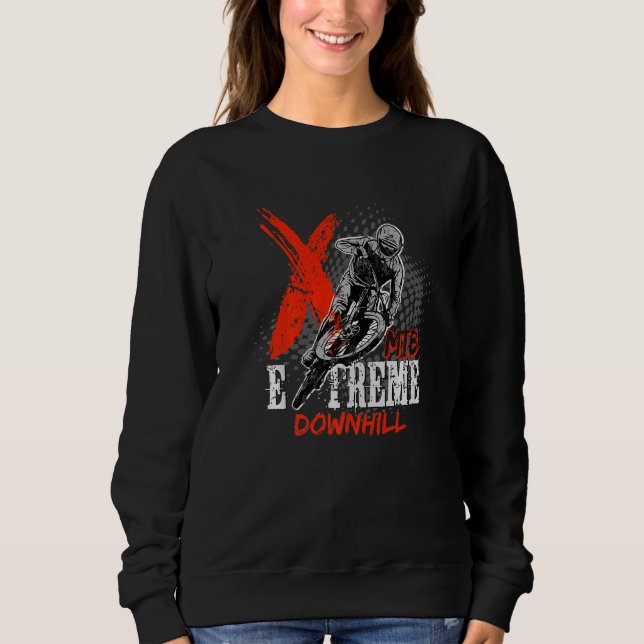 Sweatshirt VTT Embt Vélo Et Mtb Downhill (Devant)
