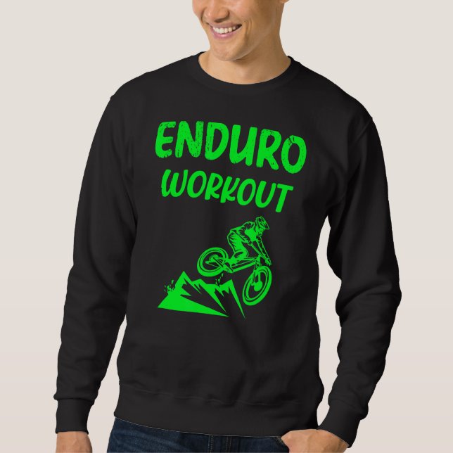 Sweatshirt VTT Enduro Entraînement Mtb Descente Racing A (Devant)
