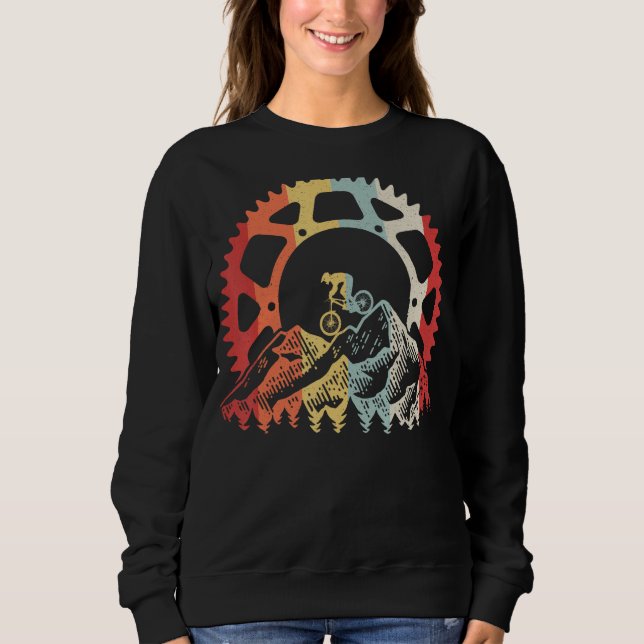 Sweatshirt VTT Gear Retro VTT VTT Vintage (Devant)