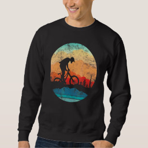 Sweatshirt VTT Vintage Retro Centre Vélo de descente