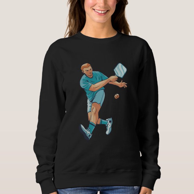 Sweatshirt VXL Pickleball The Dinkfather Legend Orange Ball D (Devant)
